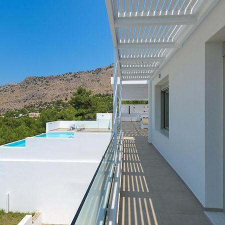 Villa Allegra With Pool In Pefkos, Lindos Area Pefki Kültér fotó