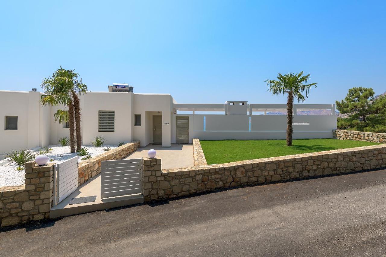 Villa Allegra With Pool In Pefkos, Lindos Area Pefki Kültér fotó